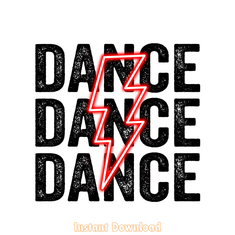 Digital-Png-File-Dance-Stacked-Neon-Lightning-Bolt-Printable-Iron-2187880.png
