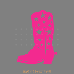 cowboy boots svg digital download files
