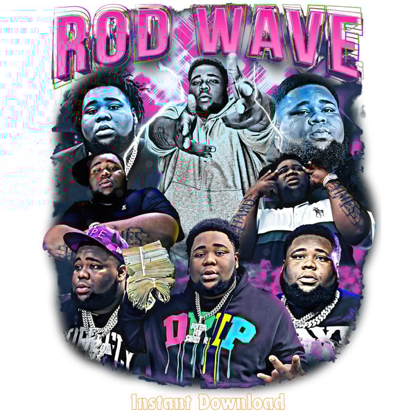 Rod Wave Nostalgia Png File Digital Download Files | Inspire Uplift