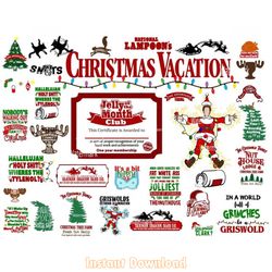 national lampoons christmas vacation bundle svg png