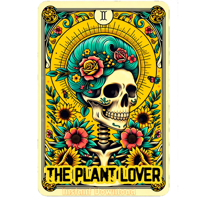 Plant-Lover-Tarot-Card-Png,-Skeleton-Sub-PNG140624CF829.png