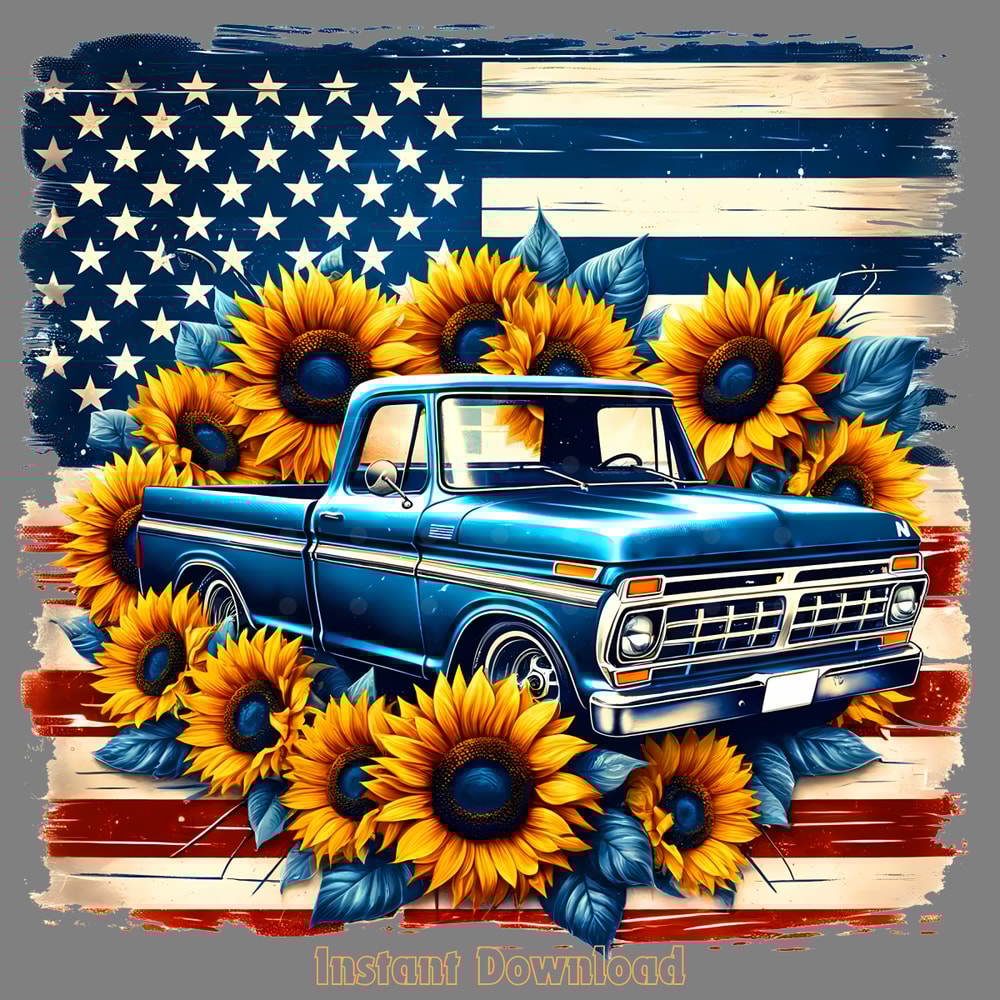 Vintage-American-Truck,-American-Flag-Digital-Download-Files-PNG140624CF831.png