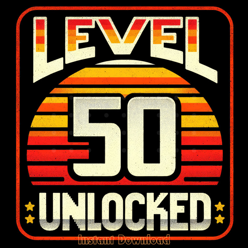 50th-Birthday-T-Shirt-Png,-Level-50-Png-Digital-Download-Files-PNG140624CF908.png