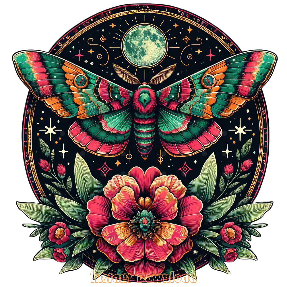 Flower-Motif-Png,-Vintage-Butterfly-Png-Digital-Download-Files-PNG140624CF920.png