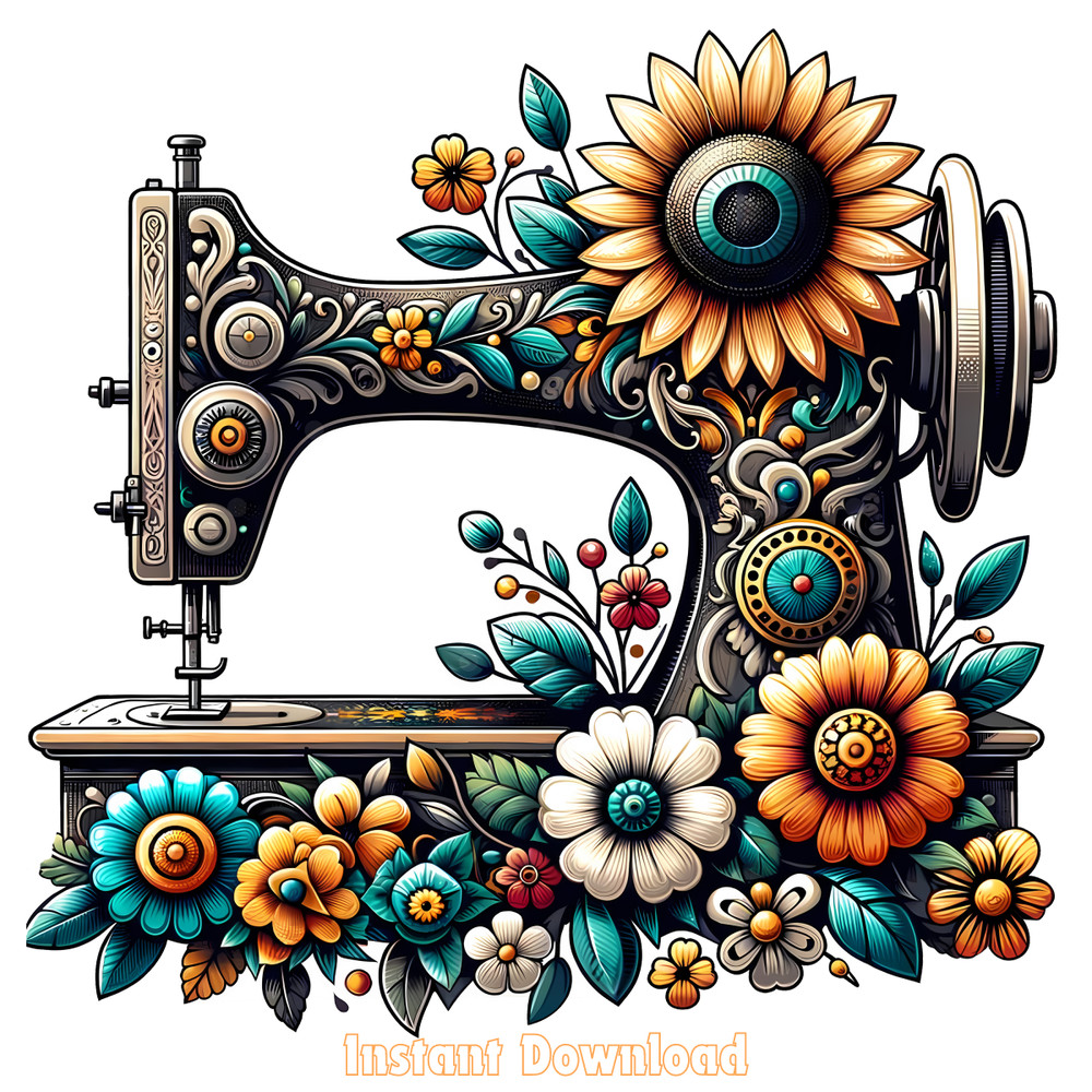 Vintage-Sewing-Machine-Png,-Mom-Life-Png-PNG140624CF569.png