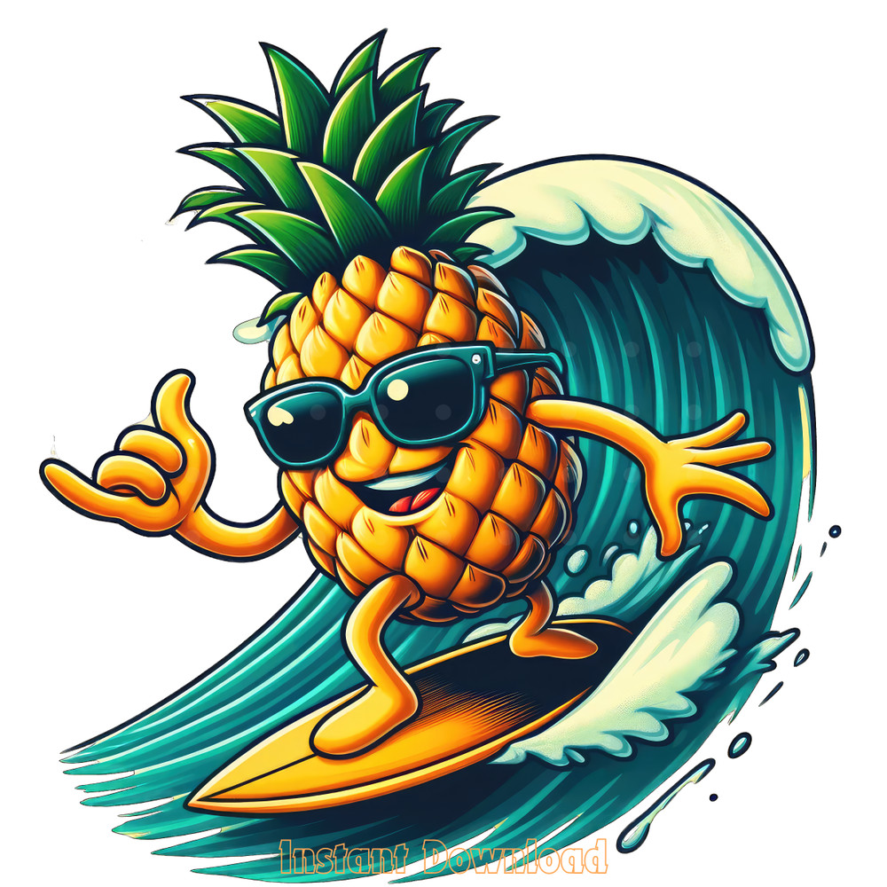Funny-Pineapple-Png,-Surfer-Png,-Summer-Digital-Download-Files-PNG140624CF1019.png