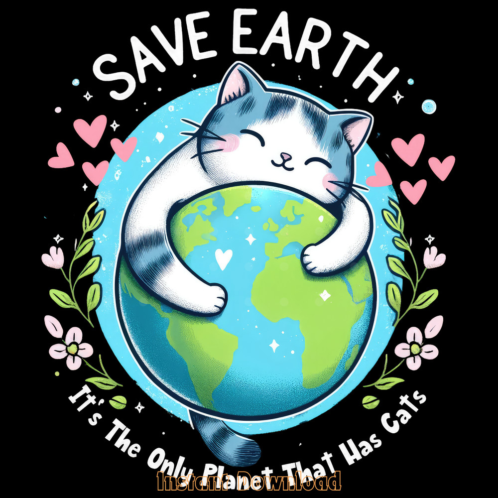 Earth-Day-Shirt-Png,-Save-the-Planet-Png-PNG140624CF1025.png