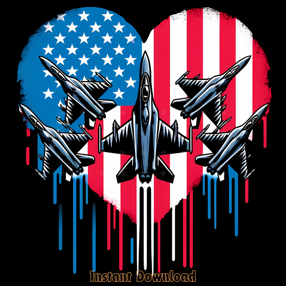 Fighter-Jet-Airplane-American-Flag-Heart-PNG140624CF657.png