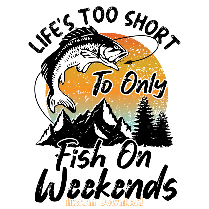 Fish-on-Weekends-Funny-Fishing-Png,-Fish-PNG140624CF302.png