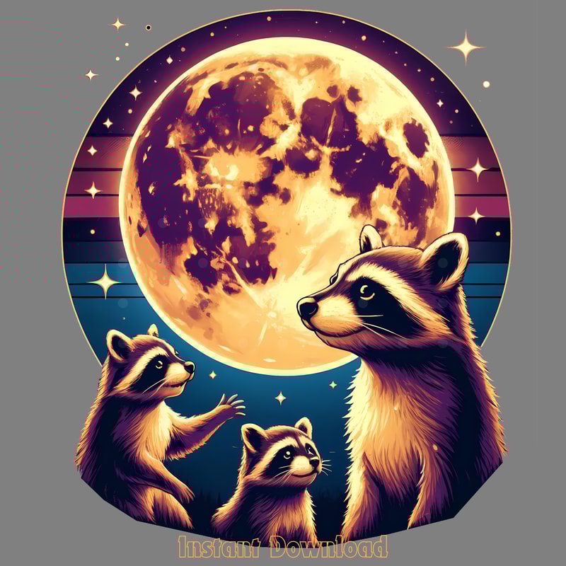 Three-Raccoons-Png,-Retro-Raccoon-Moon-Digital-Download-Files-PNG140624CF773.png