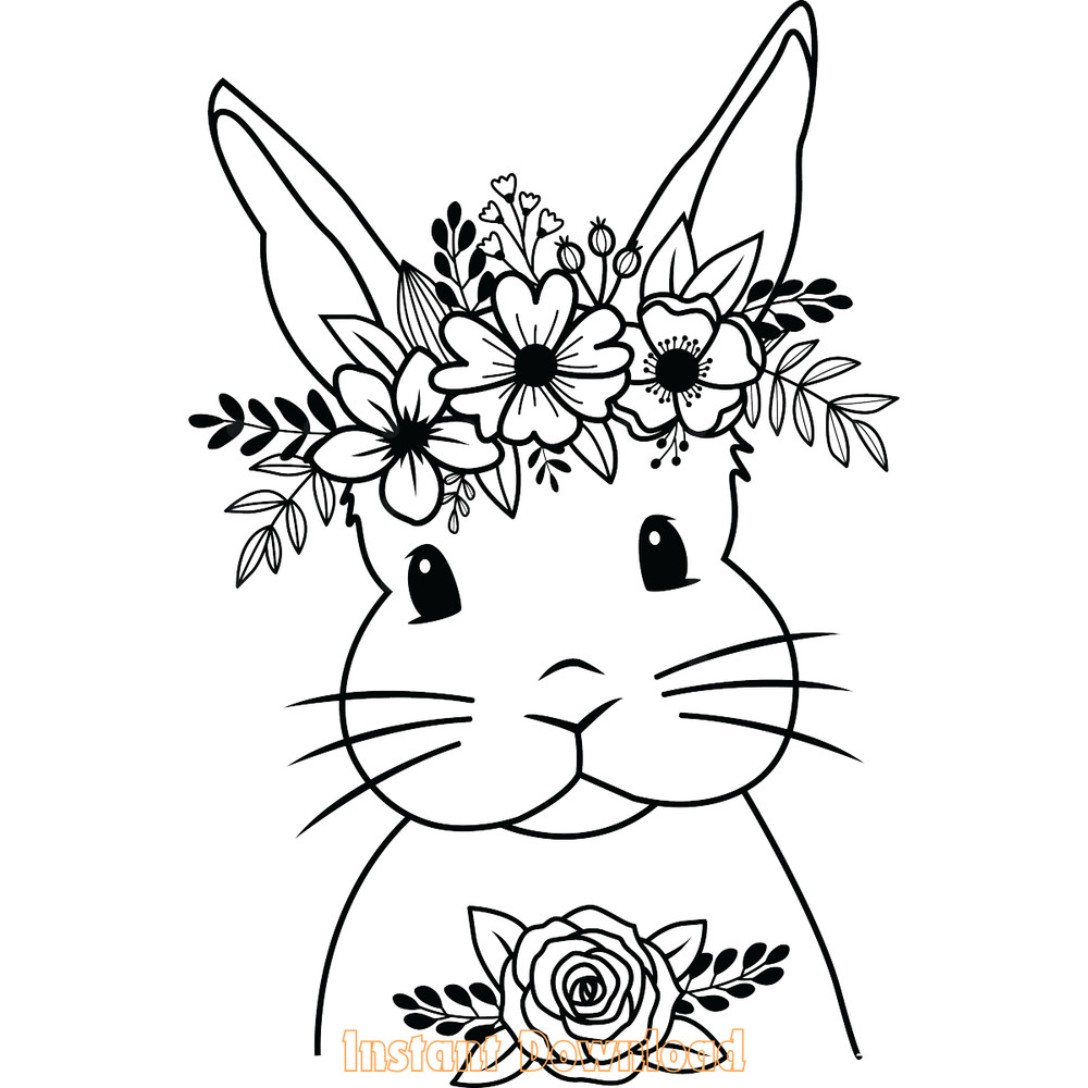 Easter-Svg,-Easter-Bunny-with-Flower-Svg-SVG200624CF3436.png