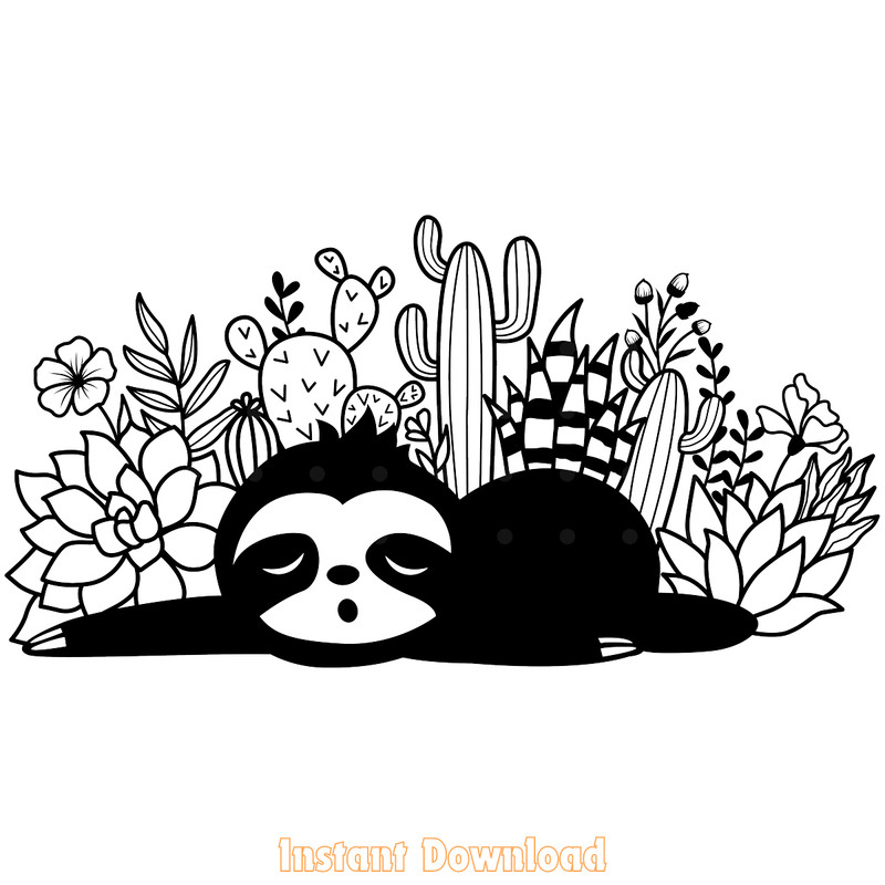 Sloth-Svg-Cute-Sloth-Svg-Flower-Sloth-Digital-Download-Files-SVG200624CF3629.png