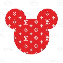 lv mickey mouse logo, trending svg, lv logo, louis vuitton mickey svg, lv red mickey, louis vuitton logo gift, lv mickey