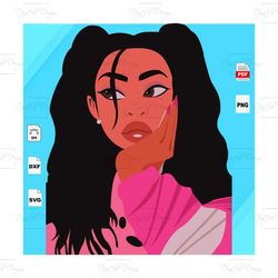 girl power svg, black girl svg, girl boss svg, feminism svg, black queen svg, birthday girl svg, gift for girl, melanin