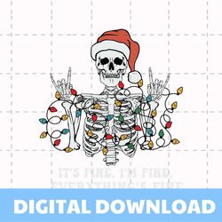 its fine everything is fine svg