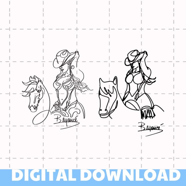 2 Horse Beyonce Renaissance Tour Svg, Renaissance Tour Png, | Inspire ...