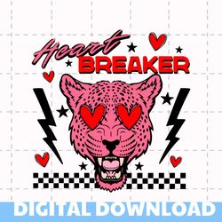 heart breaker valentines day svg