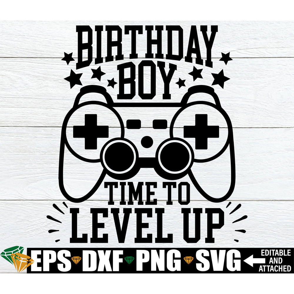 Birthday Boy Time To Level Up svg, Video Game Theme Birthday Shirt svg, Video Game Birthday svg, 9th Birthday Boys svg,10th Birthday Boy svg.jpg