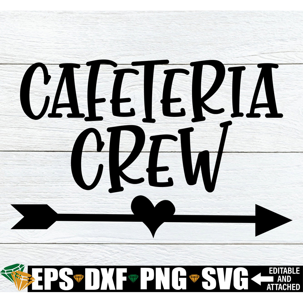 Cafeteria Crew, Student Nutrition, Lunch Lady, Cafeteria, Lunchroom, Lunchroom Aide, Cafeteria Worker, Cut File, SVG, Back To School.jpg