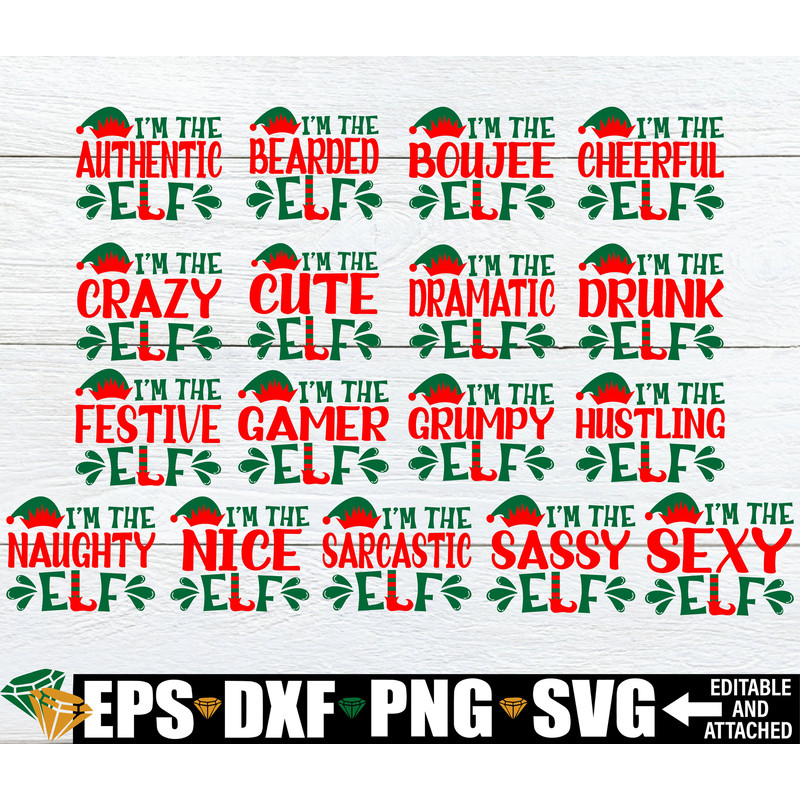 Elf Friends Group svg, Elf Family svg, Matching Elf Family svg, Matching Elf Friends svg, Matching Work Family Elf,Matching Family Christmas.jpg