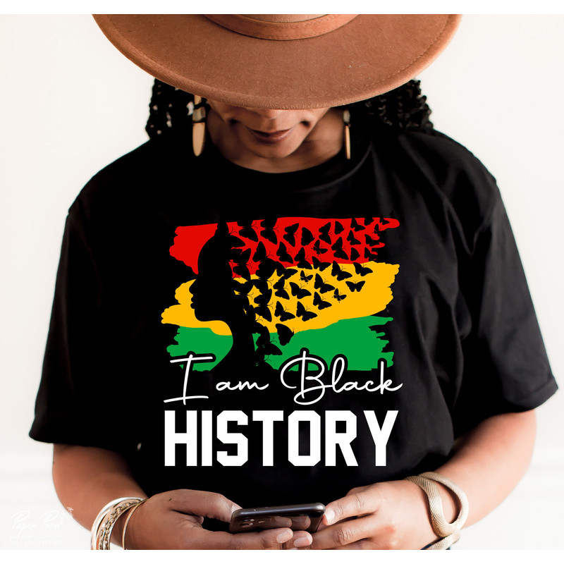 I am Black History Svg, Black history month Svg, African American Svg, Juneteenth Svg, Black Women Shirt, Png Cut File Cricut Sublimation 1.jpg