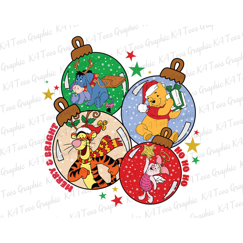 Merry Christmas PNG, Christmas Png, Christmas Ornament Png, Bear And Friends Png, Christmas Squad Png, Christmas Character Png, Shirt Design.jpg