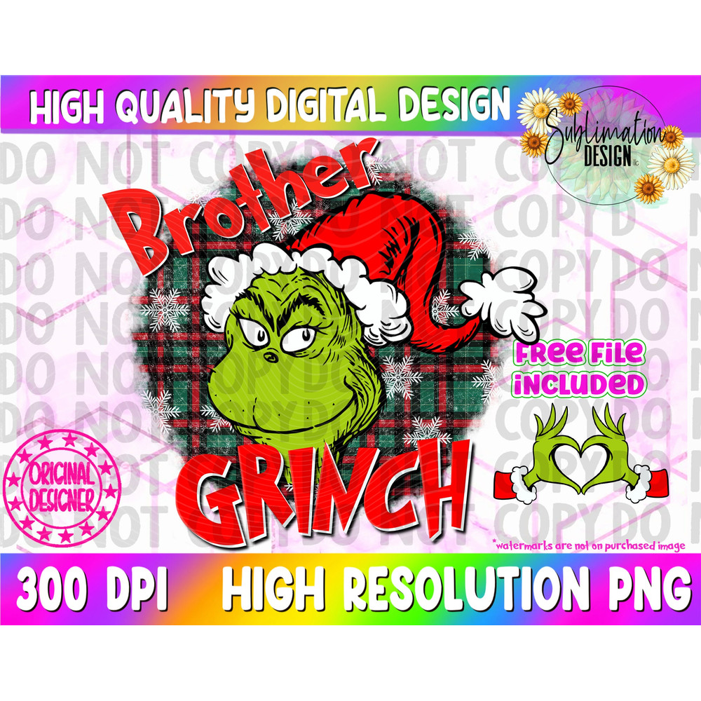 Brother Grinch Mama Grinch png The Grinch Png Grinch Png Christmas Sublimation png Trendy tree png grinch tree png.jpg