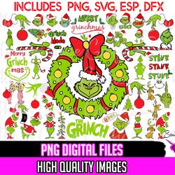 grinch cutting bundle svg grinch christmas svg christmas svggrinchmas svg grinch bundle svg grinch cutting files svg gri