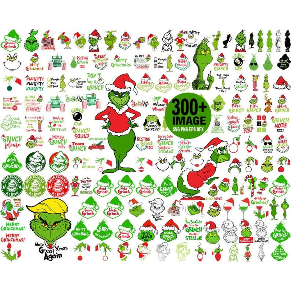 grinch Mega Bundle svg grinch christmas svg Christmas svg Grinchmas svg grinch bundle svg Cut file svg Cricut svg instant Download.jpg