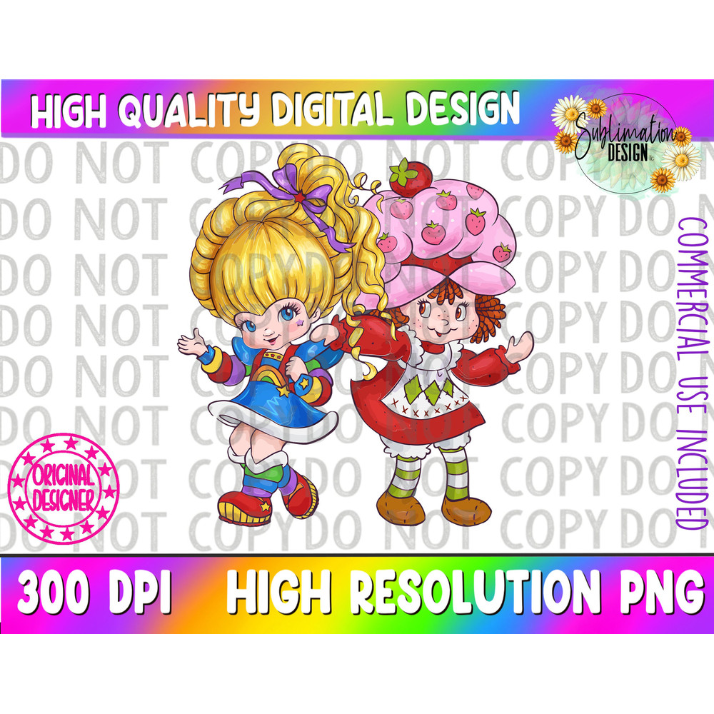 Rainbow Brite Png Sublimation Png 80s characters Png 80s cartoons sublimation PNG80's sublimation Design Png Sublimation Downloads.jpg