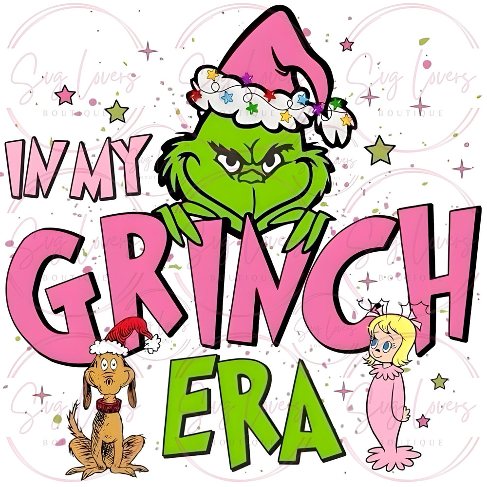 In My Grinc Era Sublimation Png, Christmas png, Retro Christmas png, Holiday sublimation, Christmas Sublimation, Merry christmas png, retro 1.jpg