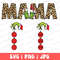 Custom Christmas Leopard Design Mama Grinch Face with Kid Name , Christmas Shirt Design Mama Custom Svg Png, Christmas 2023 Grinch Mom Gift.jpg