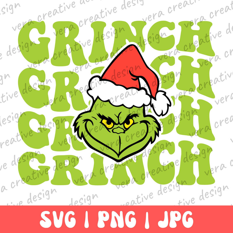 Grinch Face Christmas Shirt, Png Christmas Gifts, Family Grinch Svg, Grinchmas Tee Png, X-Mas Party, Grinch Grinch Grinch Tee Png, Santa Png.jpg