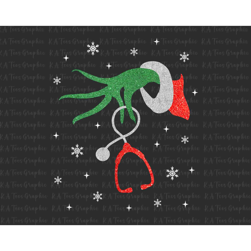 Grinchmas Nurse Christmas PNG, Christmas Png, Christmas Grinchmas Png, Christmas Stethoscope, Nursing Christmas Shirt Png, Merry Christmas.jpg