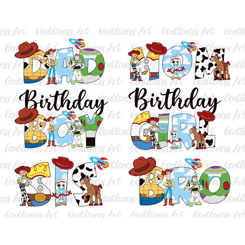 Bundle Birthday Boy Svg, Dad And Mom Svg, Birthday Boy Family, Vacay Mode Svg, Birthday Gift, Family Birthday Party Svg.jpg