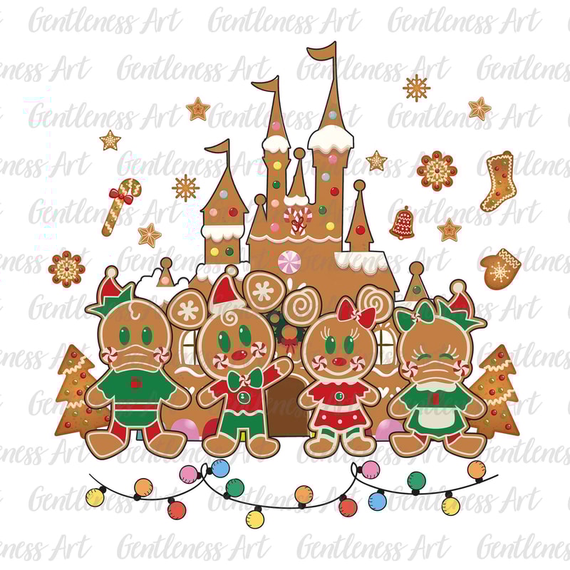 Christmas Gingerbread Png, Candy Cane Png, Christmas Magic Castle Png, Christmas Cookies Png, Holiday Season Png.jpg