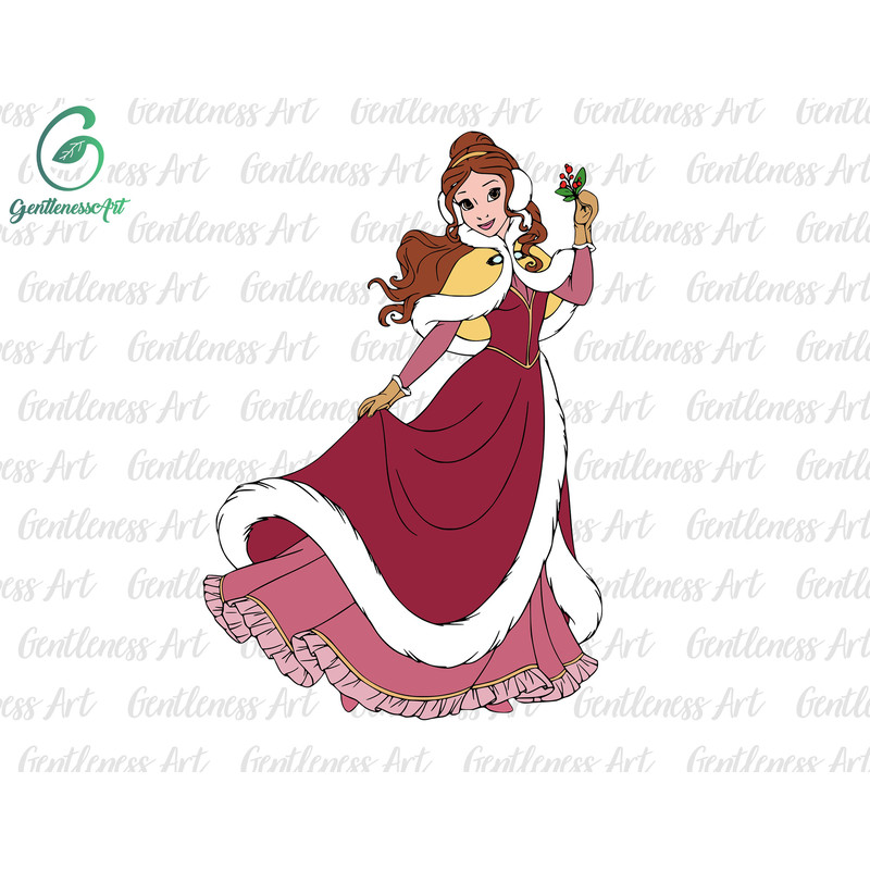 Princess Christmas Svg Png, Xmas Santa Claus, Christmas Squad Svg, Christmas Friends Svg, Holiday Season Svg.jpg