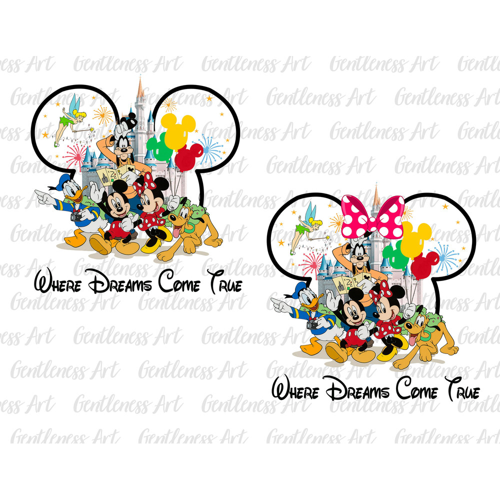 Where Dream Come True Png, Family Vacation Png, Friend Squad Png, Vacay Mode Png, Magical Kingdom Png, Only Png.jpg