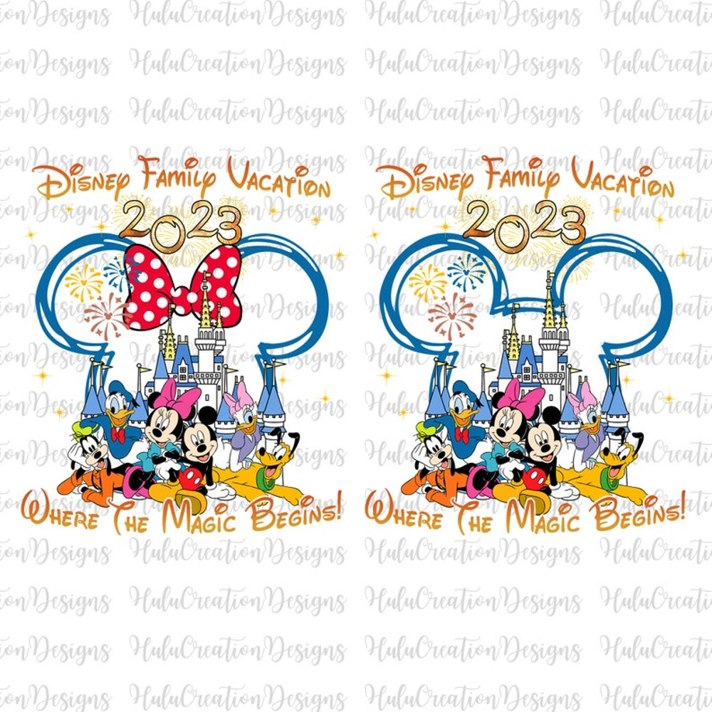 Bundle Family Trip 2023 Png, Family Vacation Png, Family Matching Shirt, Magical Kingdom Png, Vacay Mode Png, Sublimation File, Mouse Trip.jpg