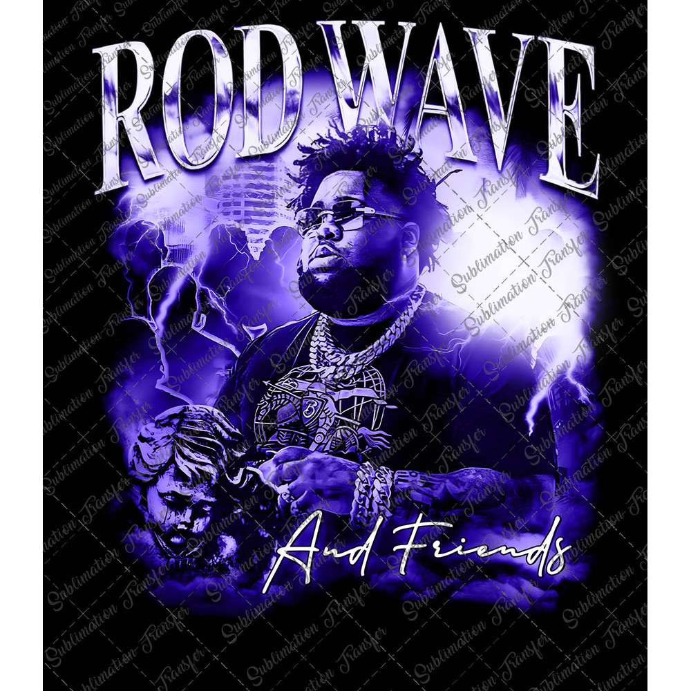 Rod Wave And Friend Png File, 90s Rap Music, Rapper Rod Wave Tour Design Purple, File Png Digital Download.jpg