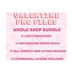 whole shop valentine png bundle, happy valentine animal lover png, 2024 valentine&39s day png, cute love vibes png subli