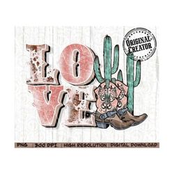 western valentine png, love png, western cowboy png, western sublimation png, cowboy png, valentine png