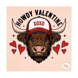 howdy valentine png, digital download-happy valentines day png,valentine sublimation,valentine png,western valentine png