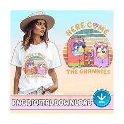 bluey here come the grannies png, nice parking spot rita grannies bluey png, bluey bingo dancing png, bluey birthday png, bluey friends