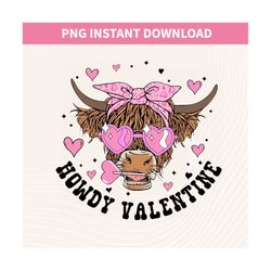 howdy valentine png, highland cow valentine png, heifer valentine, valentine day western country png, funny valentines png, xoxo png