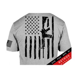 usa flag svg png rifle usa flag second amendment sublimation patriotic america gun rights usa flag cut file