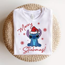 merry christmas svg, merry stitchmas svg, stitch layered svg, family vacation svg, family christmas svg, xmas character