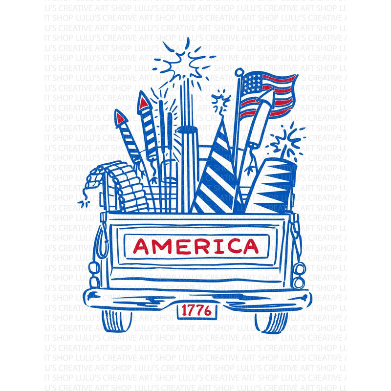 Firworks Truck SVG-Old Truck-4th of July svg-Blue Truck-Red Truck-America svg-USA svg-Firecracker-Sparkler-Vintage Truck.jpg