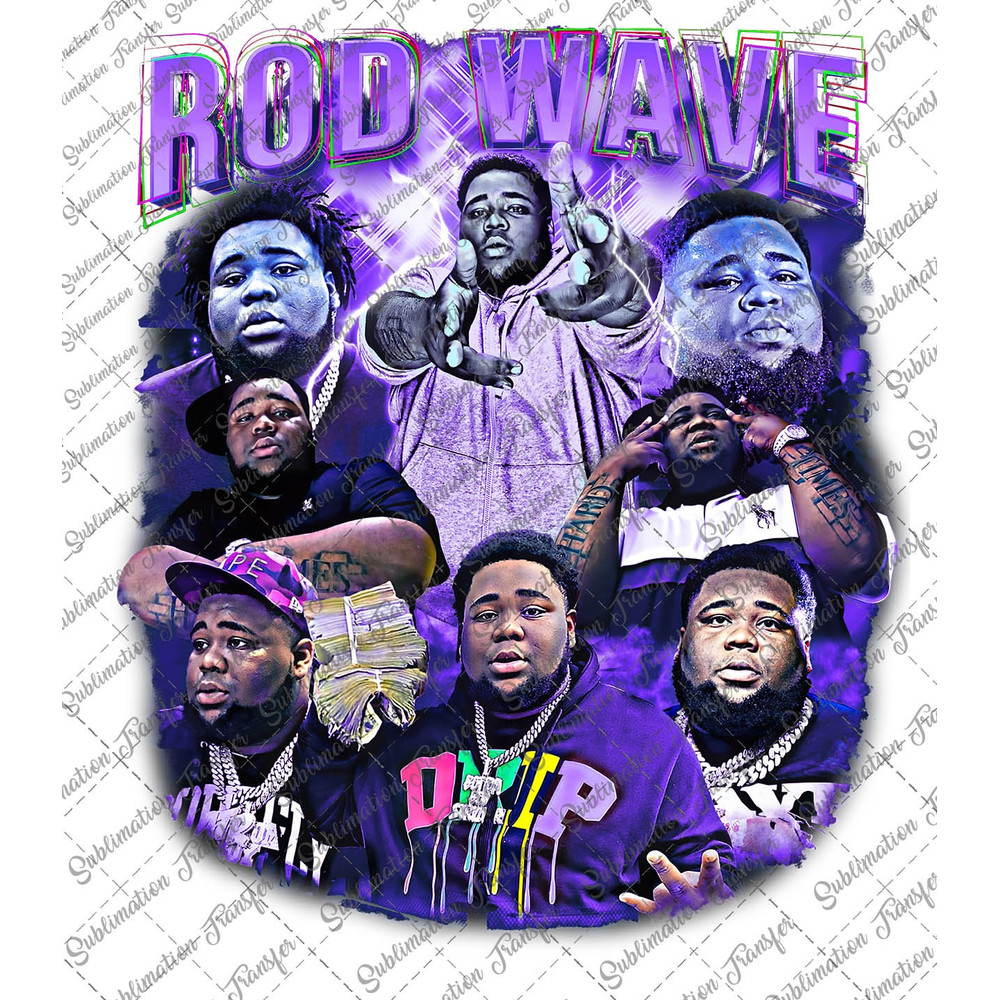 New ROD WAVE Graphic Png File, Rap Music, Rapper Rod Wave Tour Design Png, File Png Digital Download.jpg