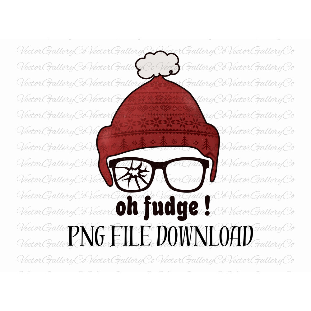 Christmas Png, Oh Fudge PNG, Merry Christmas SVG, Fudge Png, Christmas Clip Art, Christmas Cut Files, Digital Download, Funny Png, Fudge Png.jpg